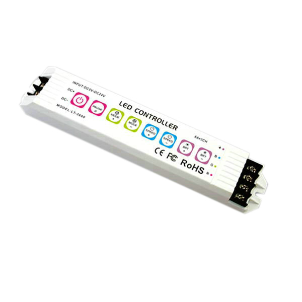 LT-3600,RGB Controller, High-end RGB Multi-Function LED Controller for DC12V 24V LED Strips, Warranty 5 Years